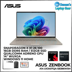 asus zenbook a14 ux3407qa sb386wsm